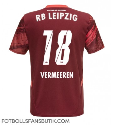 RB Leipzig Arthur Vermeeren #18 Replika Bortatröja 2024-25 Kortärmad